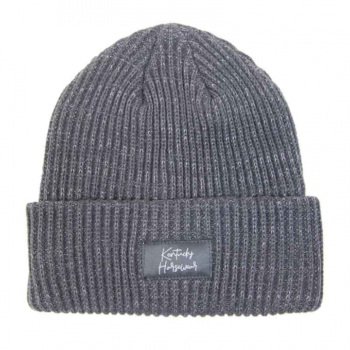 Lue Beanie Glitter Grå i gruppen Rideklær / Luer & Kaps / Luer hos Equinest (42591GR)