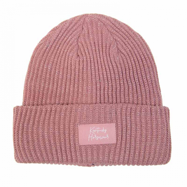 Lue Beanie Glitter Gammelrosa i gruppen Rideklær / Luer & Kaps / Luer hos Equinest (42591RS)