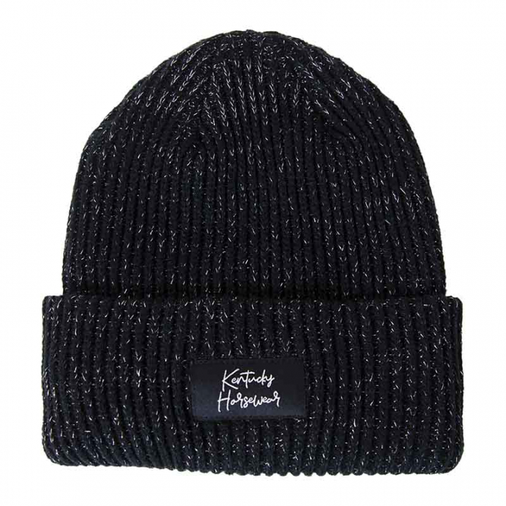 Lue Beanie Glitter Svart i gruppen Rideklær / Luer & Kaps / Luer hos Equinest (42591SV)