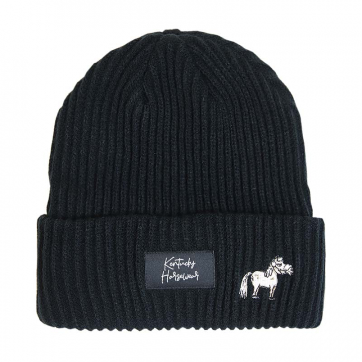 Lue Beanie Sammy Svart i gruppen Rideklær / Luer & Kaps / Luer hos Equinest (42600SV)