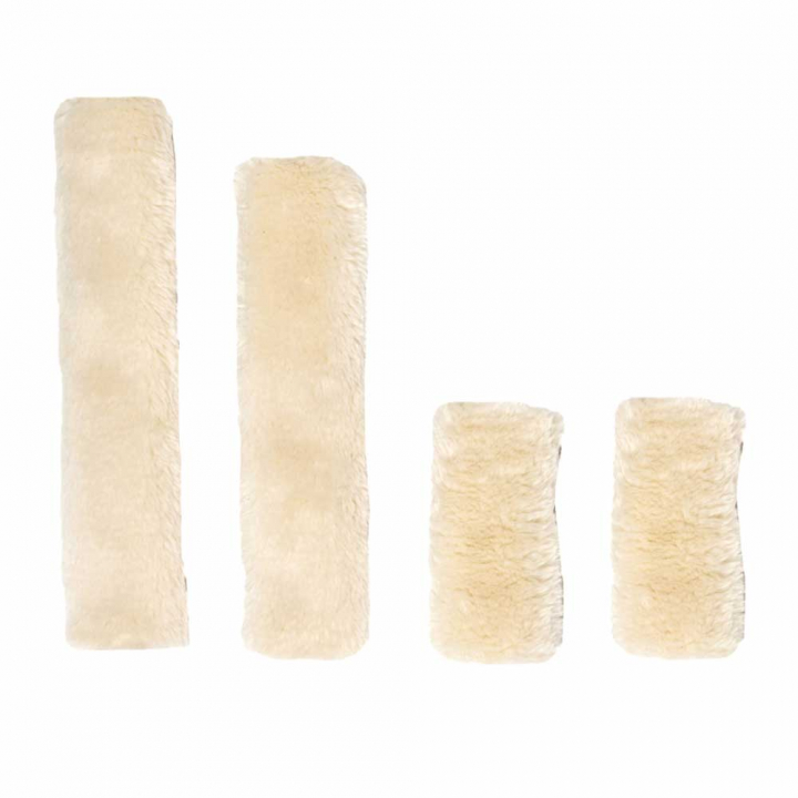 Sheepskin-sett til grime Natur i gruppen Hesteutstyr / Hodelag & Pannebånd / Saueskinn til hodelag hos Equinest (42603NA)