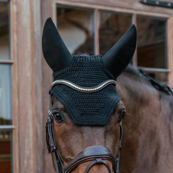 Ørehette Wellington Soundless Svart i gruppen Hesteutstyr / Ørehetter hos Equinest (42609Sv_r)