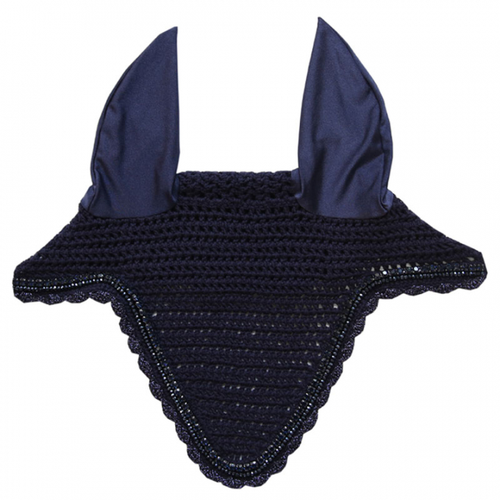 Ørehette Long Stone & Pearl Marineblå i gruppen Hesteutstyr / Ørehetter hos Equinest (4261633FDNA_r)