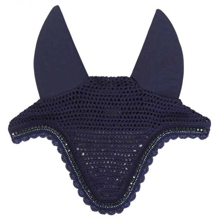 Ørehette Long Stone & Pearl Soundless Marineblå i gruppen Hesteutstyr / Ørehetter hos Equinest (4261733FDNA_r)