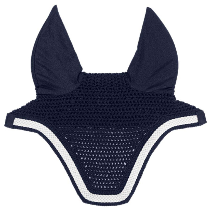 Ørehette Wellington Plaited Cord Marineblå i gruppen Hesteutstyr / Ørehetter hos Equinest (4265903FNA_r)