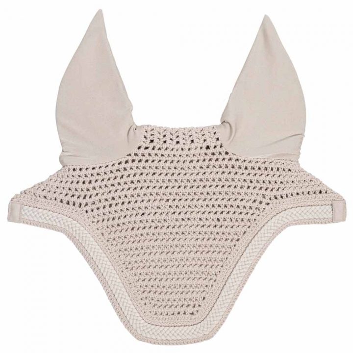 Ørehette Wellington Plaited Cord Beige i gruppen Hesteutstyr / Ørehetter hos Equinest (4265932FBE_r)