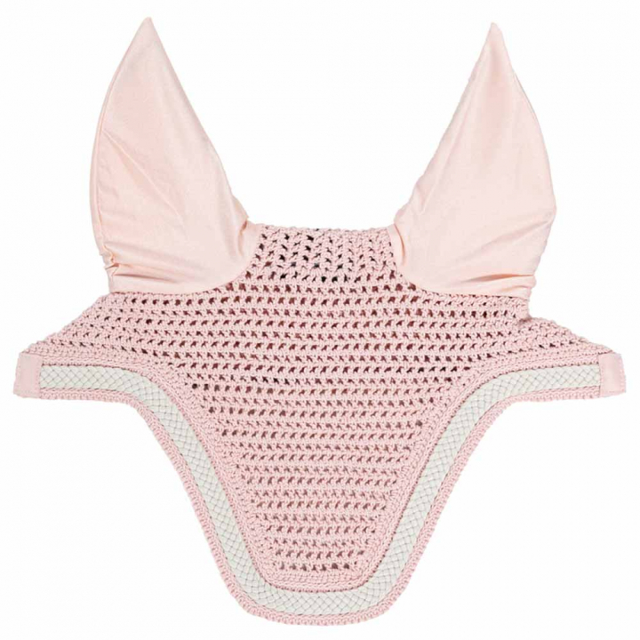 Ørehette Wellington Plaited Cord Blekrosa i gruppen Hesteutstyr / Ørehetter hos Equinest (4265950FLPI_r)