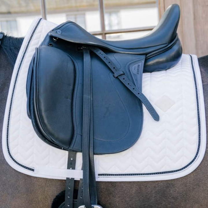Dressursjabrak Metal Chain Hvit i gruppen Hesteutstyr / Sjabraker / Dressursjabraker hos Equinest (4272102DRWH_r)