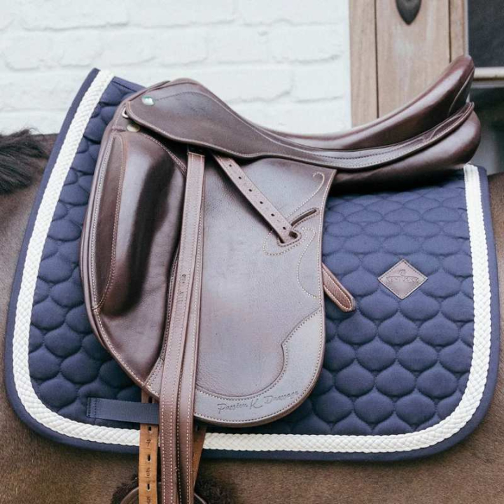 Dressursjabrak Plaited Cord Marineblå i gruppen Hesteutstyr / Sjabraker / Dressursjabraker hos Equinest (4272203DRNA_r)