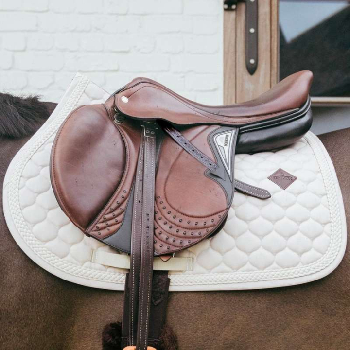Sjabrak Plaited Cord Beige i gruppen Hesteutstyr / Sjabraker / Allround & Sprangsjabraker hos Equinest (4272232SJBE_r)