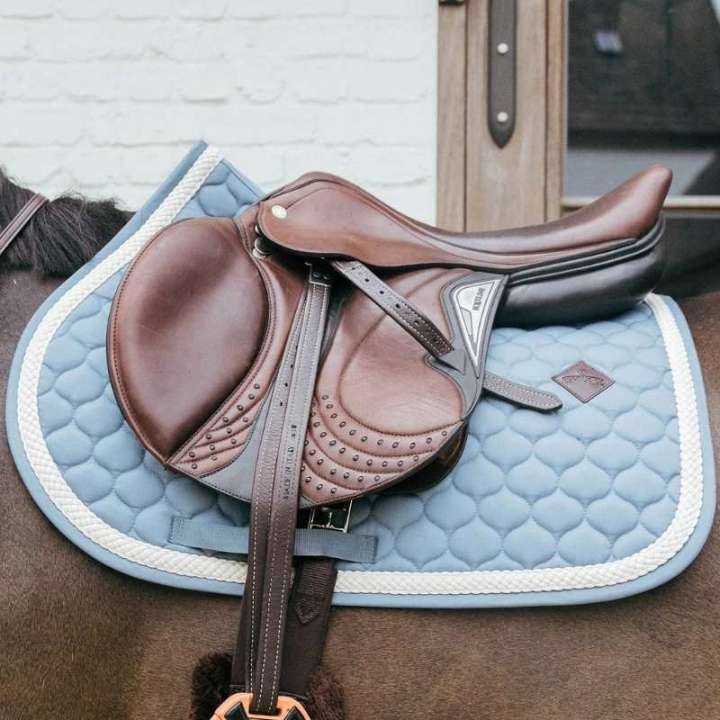 Sjabrak Plaited Cord Lyseblå i gruppen Hesteutstyr / Sjabraker / Allround & Sprangsjabraker hos Equinest (4272261SJLBL_r)