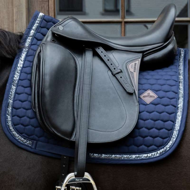 Dressursjabrak Glitter Band Marineblå i gruppen Hesteutstyr / Sjabraker / Dressursjabraker hos Equinest (4273003DRNA_r)