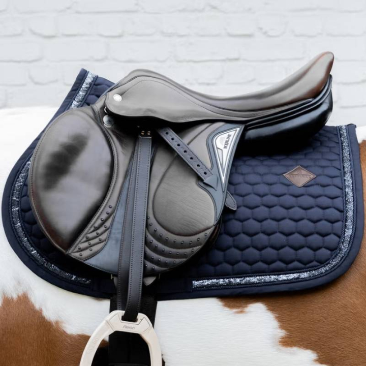 Sjabrak Glitter Band Marineblå i gruppen Hesteutstyr / Sjabraker / Allround & Sprangsjabraker hos Equinest (4273003SJNA_r)