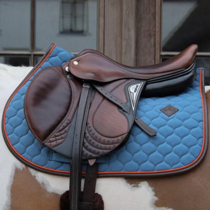 Sjabrak Onion Quilt Leather Blå i gruppen Hesteutstyr / Sjabraker / Allround & Sprangsjabraker hos Equinest (4274363SJBL_r)