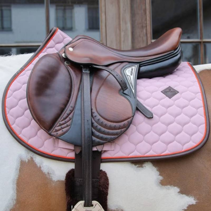 Sjabrak Onion Quilt Leather Lavender i gruppen Hesteutstyr / Sjabraker / Allround & Sprangsjabraker hos Equinest (4274378SJPU_r)