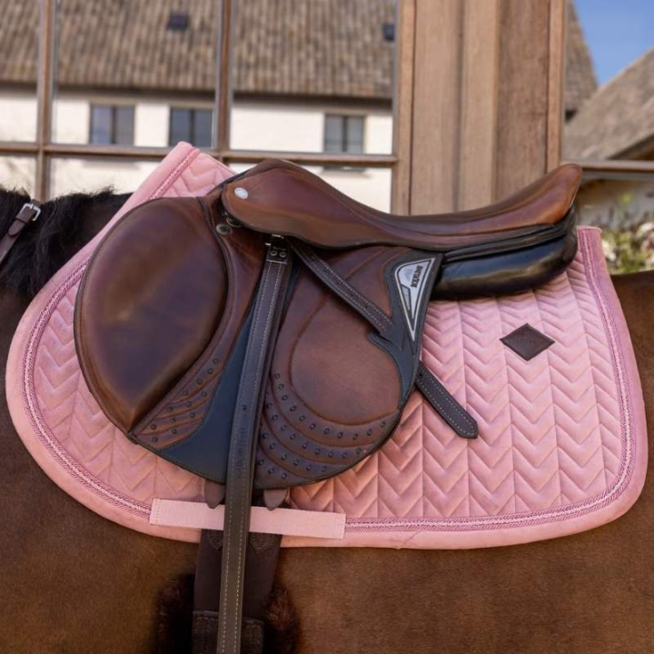 Sjabrak Velvet Mini Pearls Gammelrosa i gruppen Hesteutstyr / Sjabraker / Allround & Sprangsjabraker hos Equinest (4275010POPI_r)