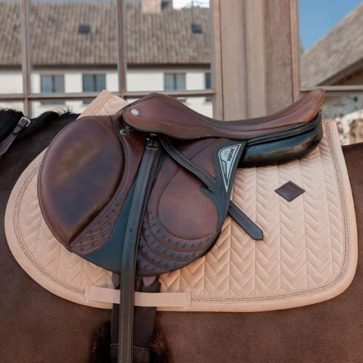 Sjabrak Velvet Mini Pearls Beige i gruppen Hesteutstyr / Sjabraker / Allround & Sprangsjabraker hos Equinest (4275032PBE_r)