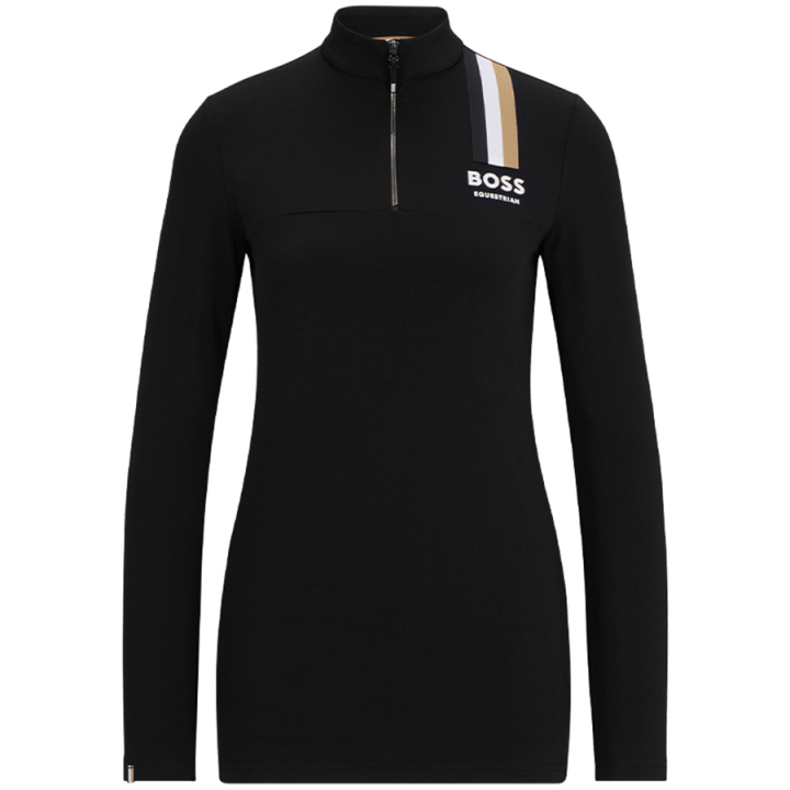Funksjonstrøye Lia Signature Stripe Svart i gruppen Rideklær / Gensere & Hoodies hos Equinest (4613B1W04050BA_r)