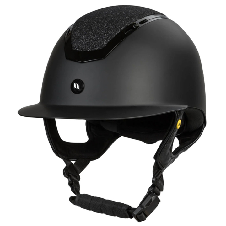 Ridehjelm MIPS Caracas Smooth Top Svart i gruppen Rideutstyr / Ridehjelmer / MIPS-ridehjelmer hos Equinest (47400001BA_r)