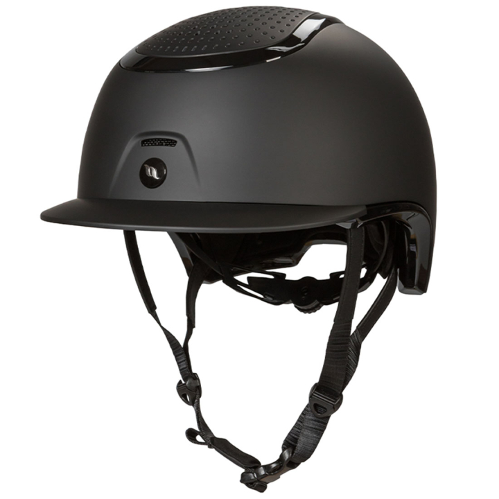 Ridehjelm MIPS Strixx Matte/Glossy Svart i gruppen Rideutstyr / Ridehjelmer / MIPS-ridehjelmer hos Equinest (47500001BA_r)