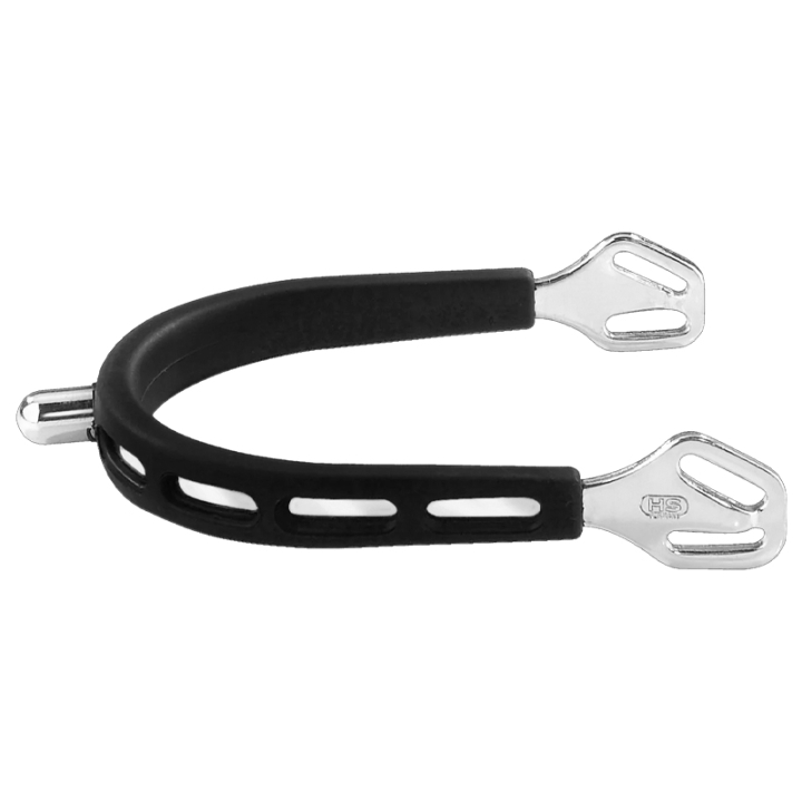 Sporer Ultra Fit Extra Grip 15mm Rounded Svart/Sølv i gruppen Rideutstyr / Sporer hos Equinest (4751500055BASI)