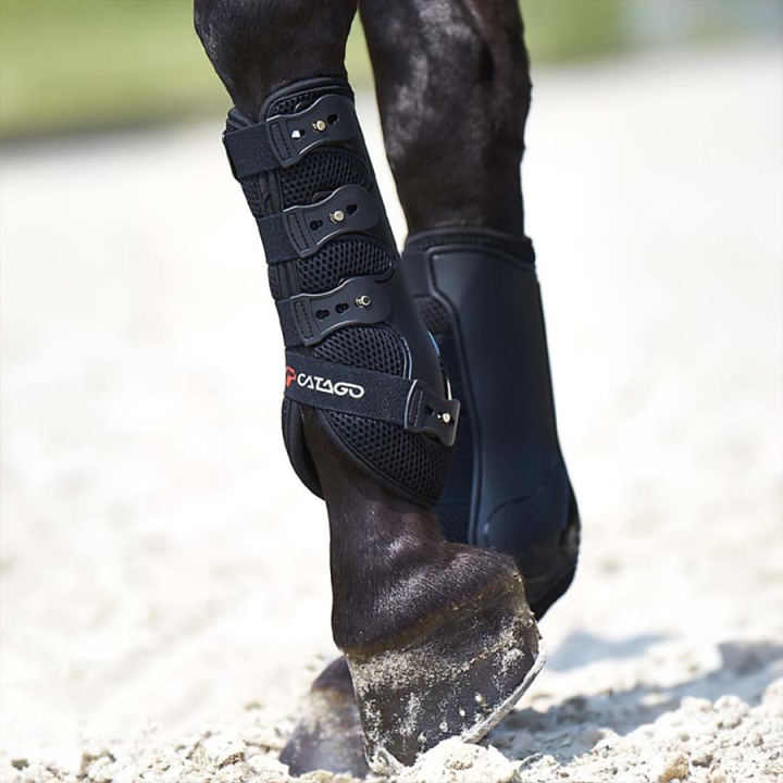 Treningsbeskyttere FIR-Tech Svart i gruppen Hesteutstyr / Belegg & Bandasjer / Dressur- & Treningsbelegg hos Equinest (50042001BA)