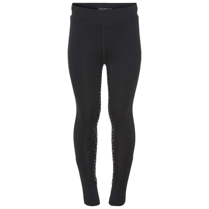 Ridetights Dai Jr Full Grip Svart i gruppen Rideklær / Ridebukser & Ridetights / Ridetights & Rideleggings hos Equinest (50240Sv_r)