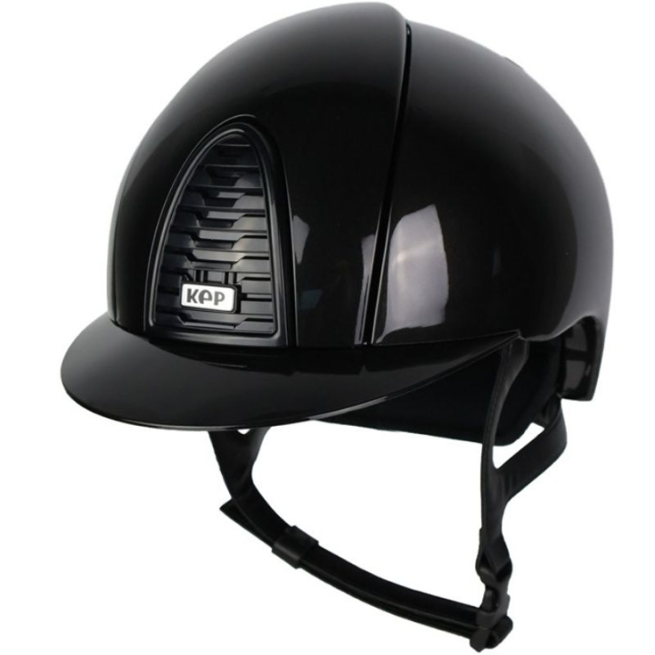 Ridehjelm Cromo 2.0 Shine Svart/Svart i gruppen Rideutstyr / Ridehjelmer / Standardskjerm hos Equinest (51090211020002BABA_r)