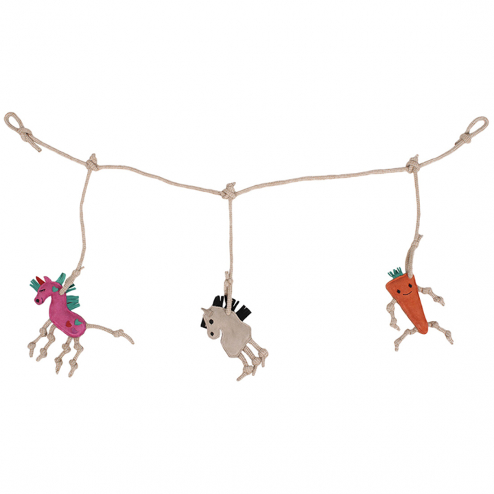 Hesteleke Box Hanger semsket skinn i gruppen Stall & Paddock / Hestelek hos Equinest (5191)