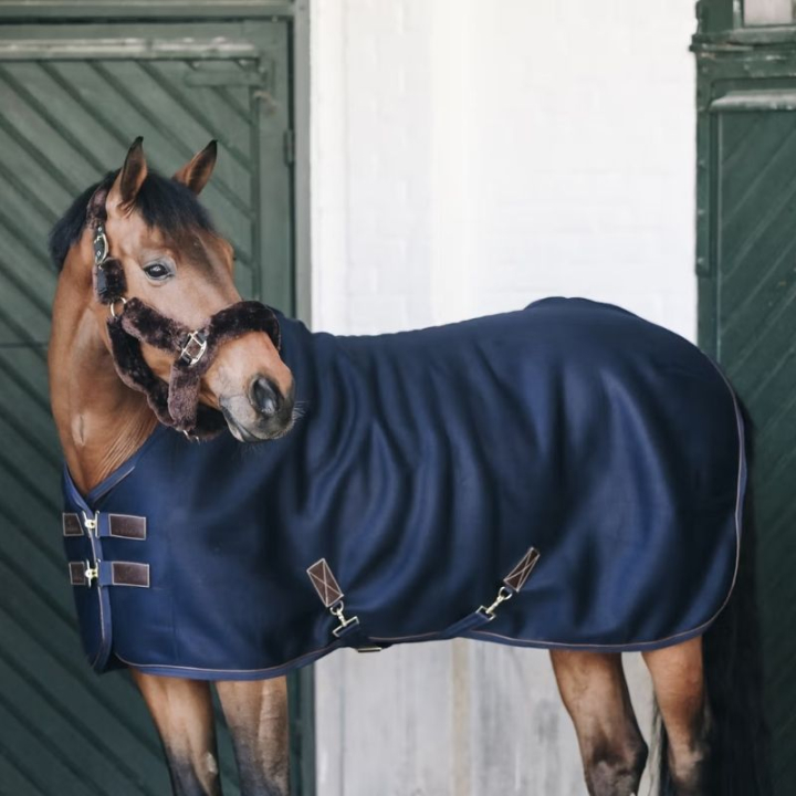 Svettedekken 3D Spacer Marineblå i gruppen Hestedekken / Svettedekken hos Equinest (52146Ma_r)