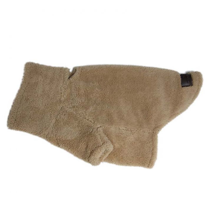 Hundegenser Teddy Fleece Beige i gruppen Hund / Hundedekken hos Equinest (52156Be_r)
