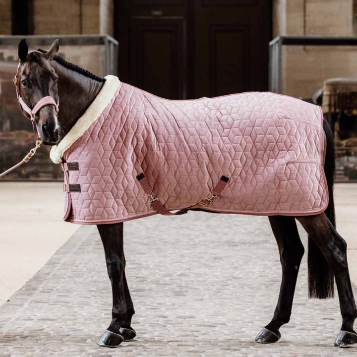 Stevnedekken Velvet Rosa i gruppen Hestedekken / Konkurranse- & Transportdekken hos Equinest (52171Rs_r)