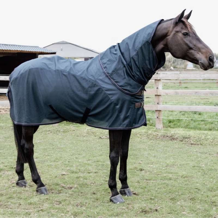 Regn- & Fluedekken Waterproof Combo Marineblå i gruppen Fluebeskyttelse / Fluedekken hos Equinest (52176NA)