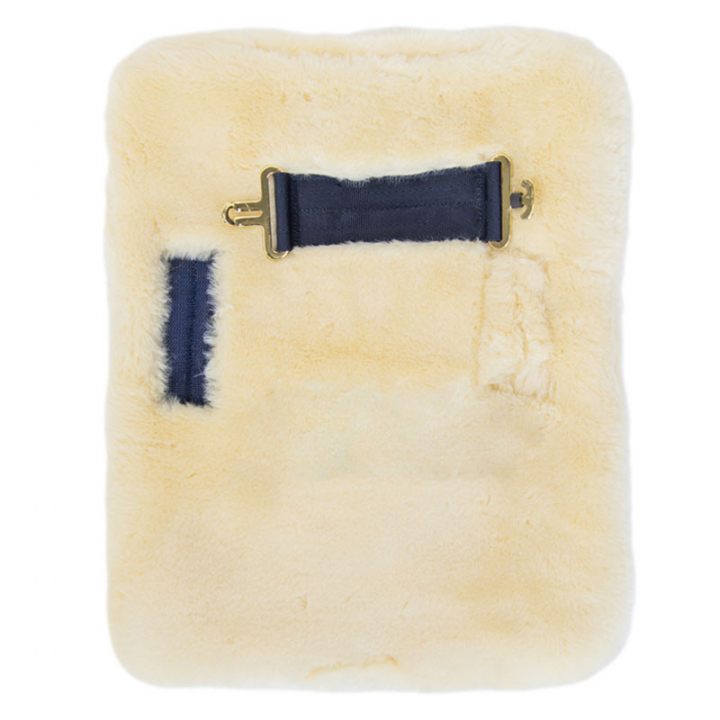 Bogforlenger Vegan Sheepskin 1 Buckle Natur i gruppen Hestedekken / Tilbehør dekken / Reservedeler hos Equinest (52184NAT-1)