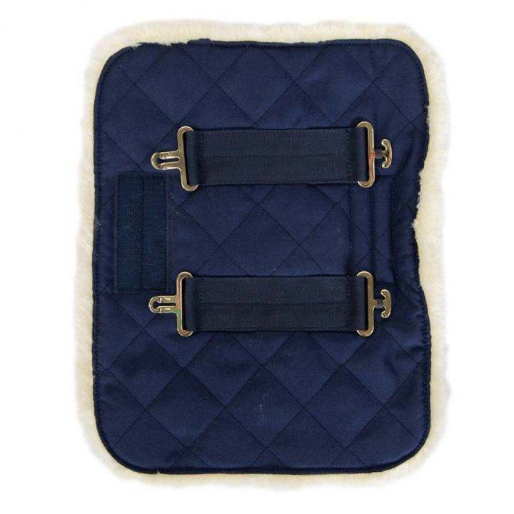 Bogforlenger Quilted with Vegan Sheepskin Marineblå i gruppen Hestedekken / Tilbehør dekken / Reservedeler hos Equinest (52186NA-2)