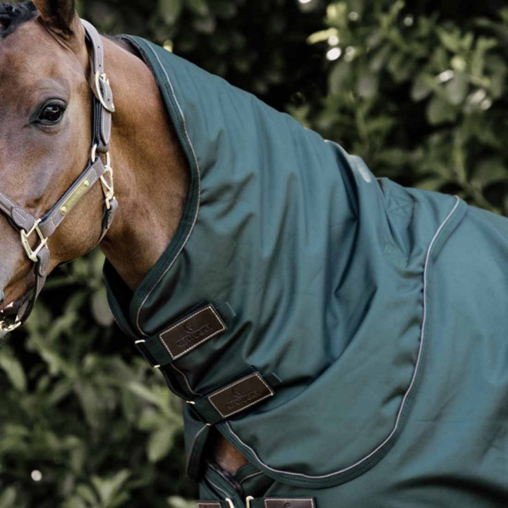 Hals All Weather Waterproof Pro 150g Mørkegrønn i gruppen Hestedekken / Halser hos Equinest (52201DGN_r)