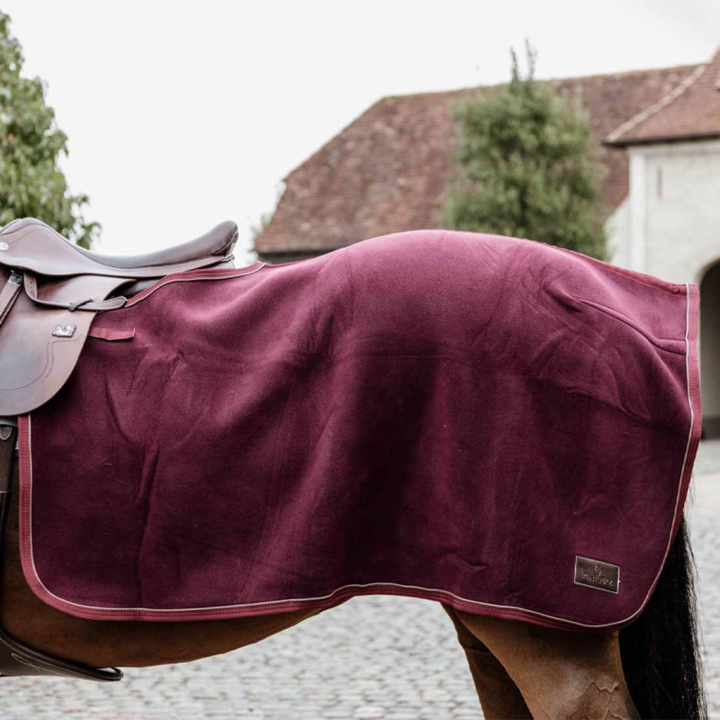 Lendedekken Heavy Fleece Vinrød i gruppen Hestedekken / Lendedekken hos Equinest (52208RE_r)