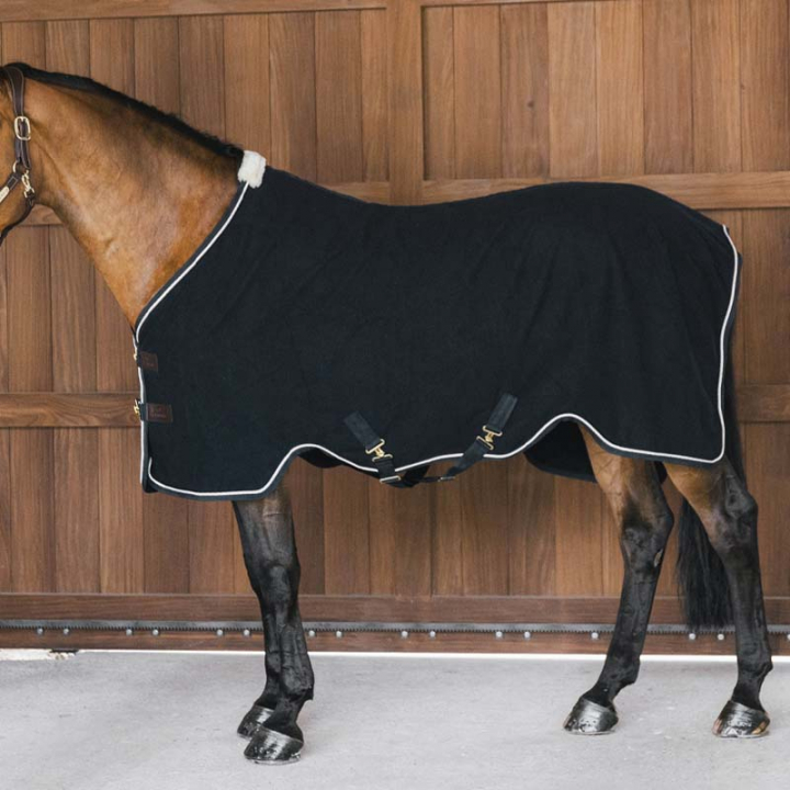 Fleecedekken Vegan Wool Svart i gruppen Hestedekken / Fleecedekken hos Equinest (52230BA_r)