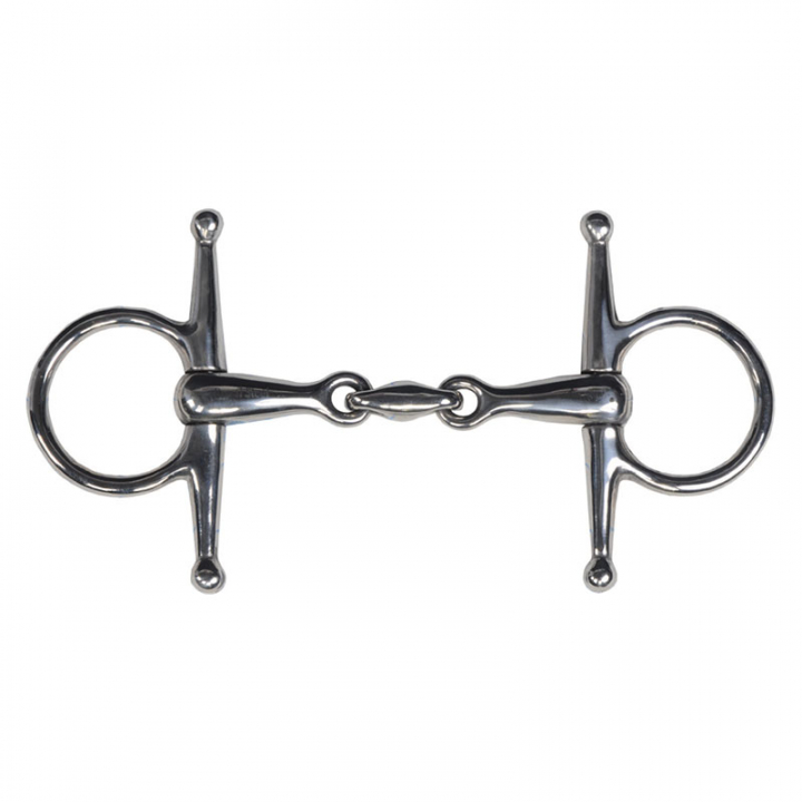 Fullsjekkbitt tredelt HG i gruppen Hesteutstyr / Bitt / Fullsjekkbitt hos Equinest (53514SI)