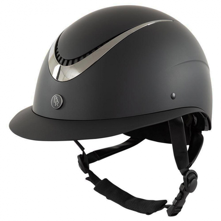 Ridehjelm Theta Plus Painted Svart/Gunmetal i gruppen Rideutstyr / Ridehjelmer / Solskjerm hos Equinest (541043BA)