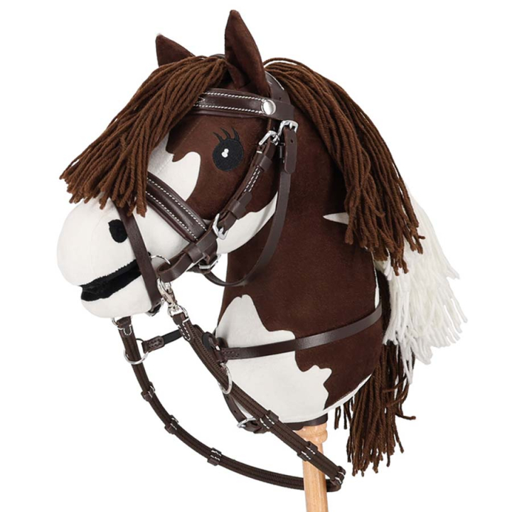 Martingal til Kjepphest Mørkebrun i gruppen Kjepphester & Lekehester / Utstyr til Kjepphest hos Equinest (5617DBR0DBR)