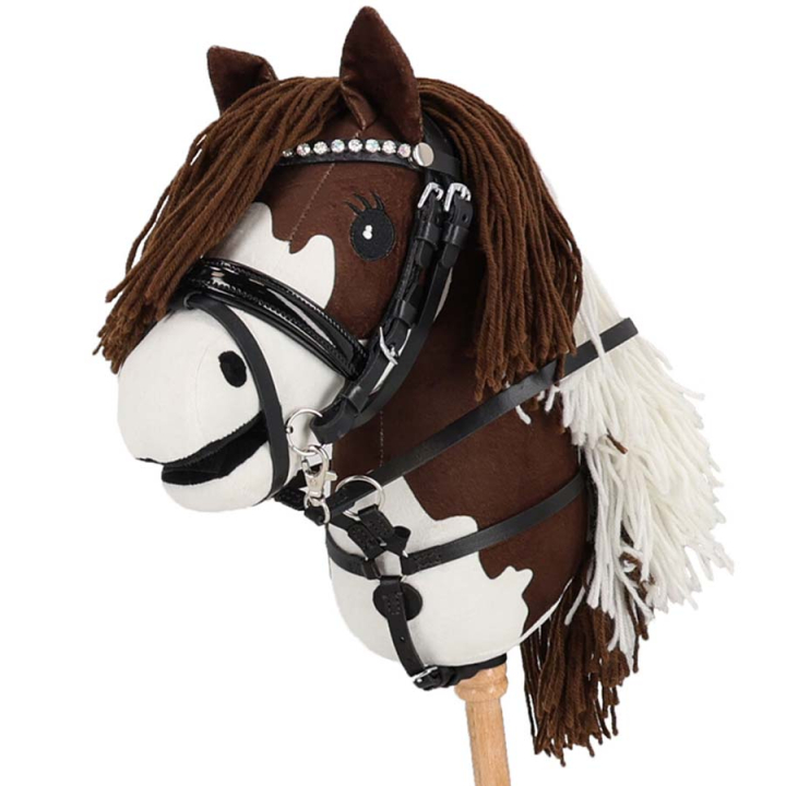 Martingal til Kjepphest Svart i gruppen Kjepphester & Lekehester / Utstyr til Kjepphest hos Equinest (5617ZW0BA)