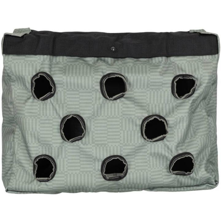 Høynett Cushion Lineair Grønn i gruppen Stall & Paddock / Stallutstyr / Høynett & Høyposer hos Equinest (5703LNMT0GN)