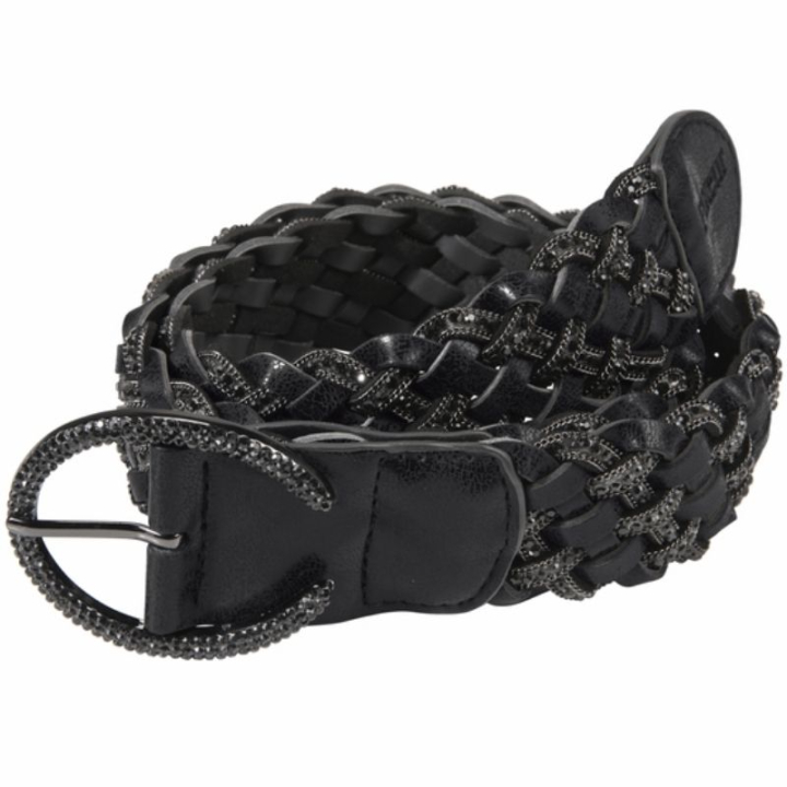 Belte Braided Stone Svart i gruppen Rideklær / Tilbehør / Belter hos Equinest (58210030BA_r)