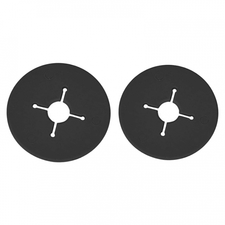 Bittskiver Gummi HG Svart i gruppen Hesteutstyr / Bitt / Tilbehør til bitt hos Equinest (58911BA)