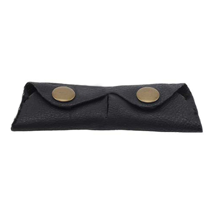 Kinnkjedebeskytter Lær HG Svart i gruppen Hesteutstyr / Bitt / Tilbehør til bitt hos Equinest (58981BA)