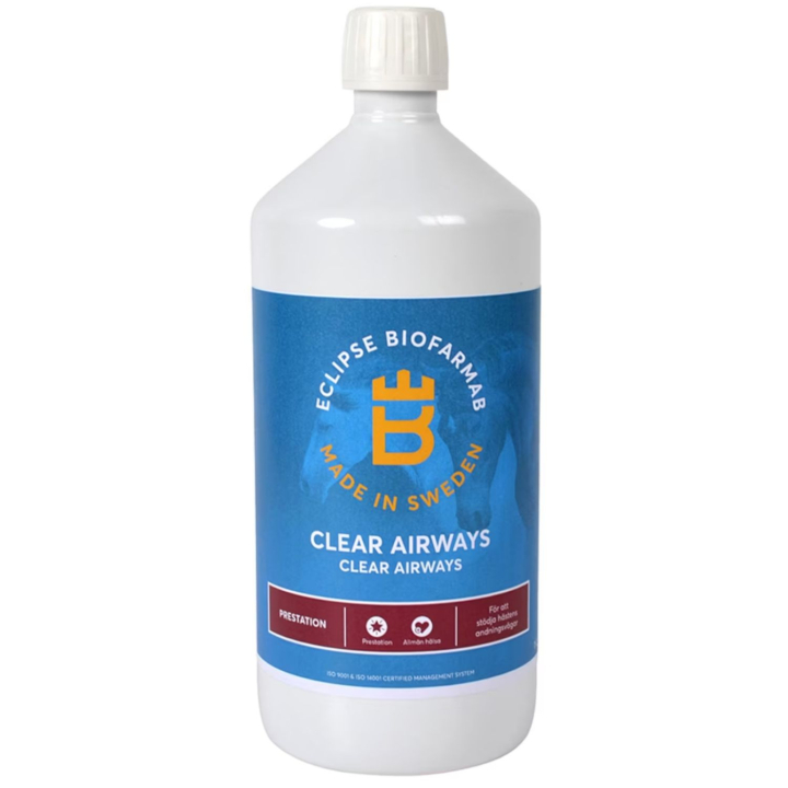 Clear Airways 1L i gruppen Tilskudd / Tilskudd hest / Luftveier hos Equinest (600983)