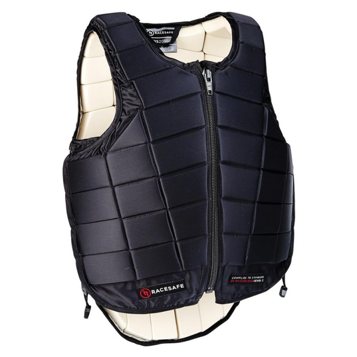 Sikkerhetsvest RS2010 Svart i gruppen Rideutstyr / Sikkerhetsvester & Ryggbeskyttelse hos Equinest (601172_S_r)