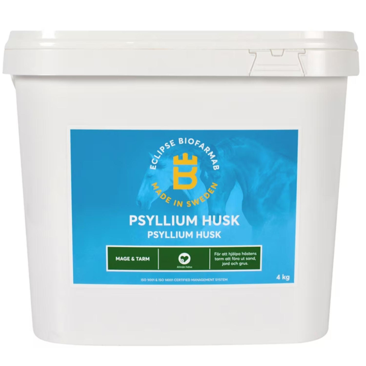 Psylliumfrø Husk 4kg i gruppen Tilskudd / Tilskudd hest / Mage & Fordøyelse hos Equinest (601606NE-4)