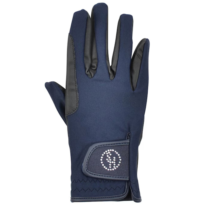 Ridehansker HS Diamond Touch Marineblå i gruppen Rideklær / Hansker hos Equinest (603453NA_r)